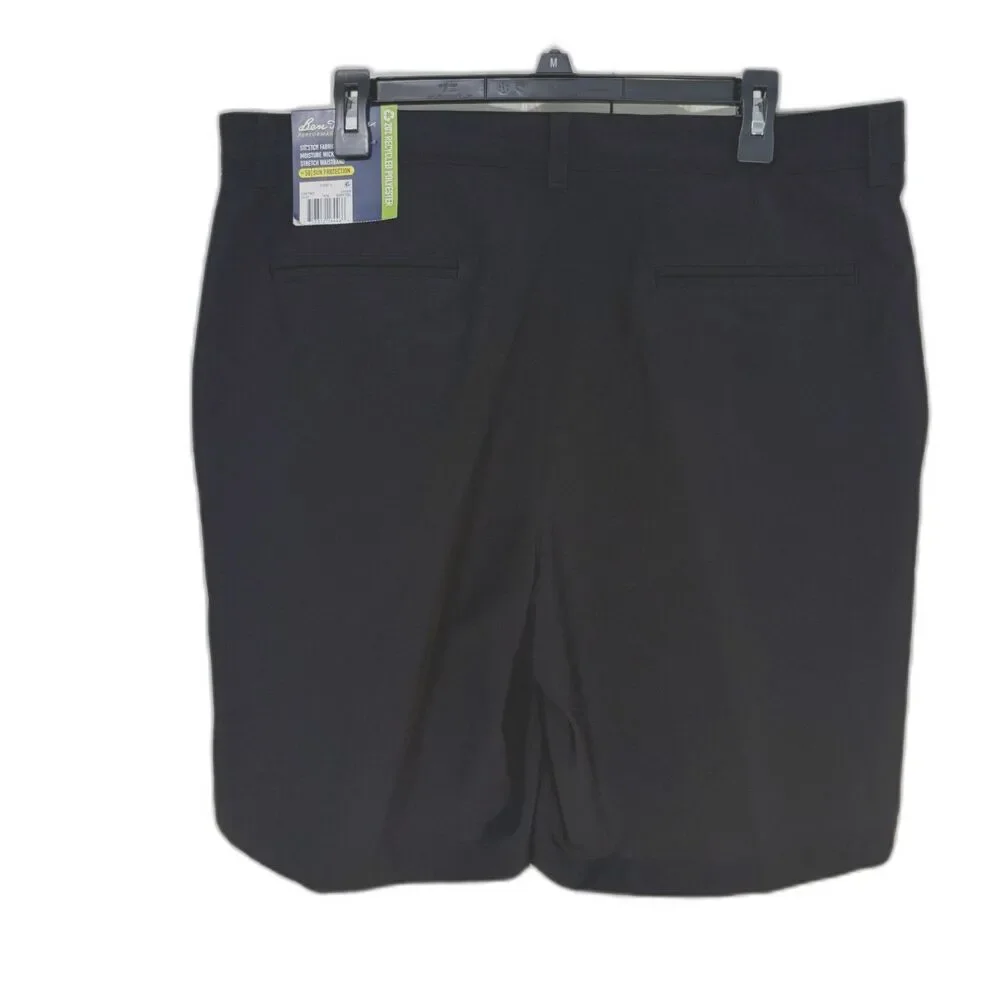 Ben Hogan Men Performance Black Golf Shorts Size 38 length 9 in UPF protect NWT